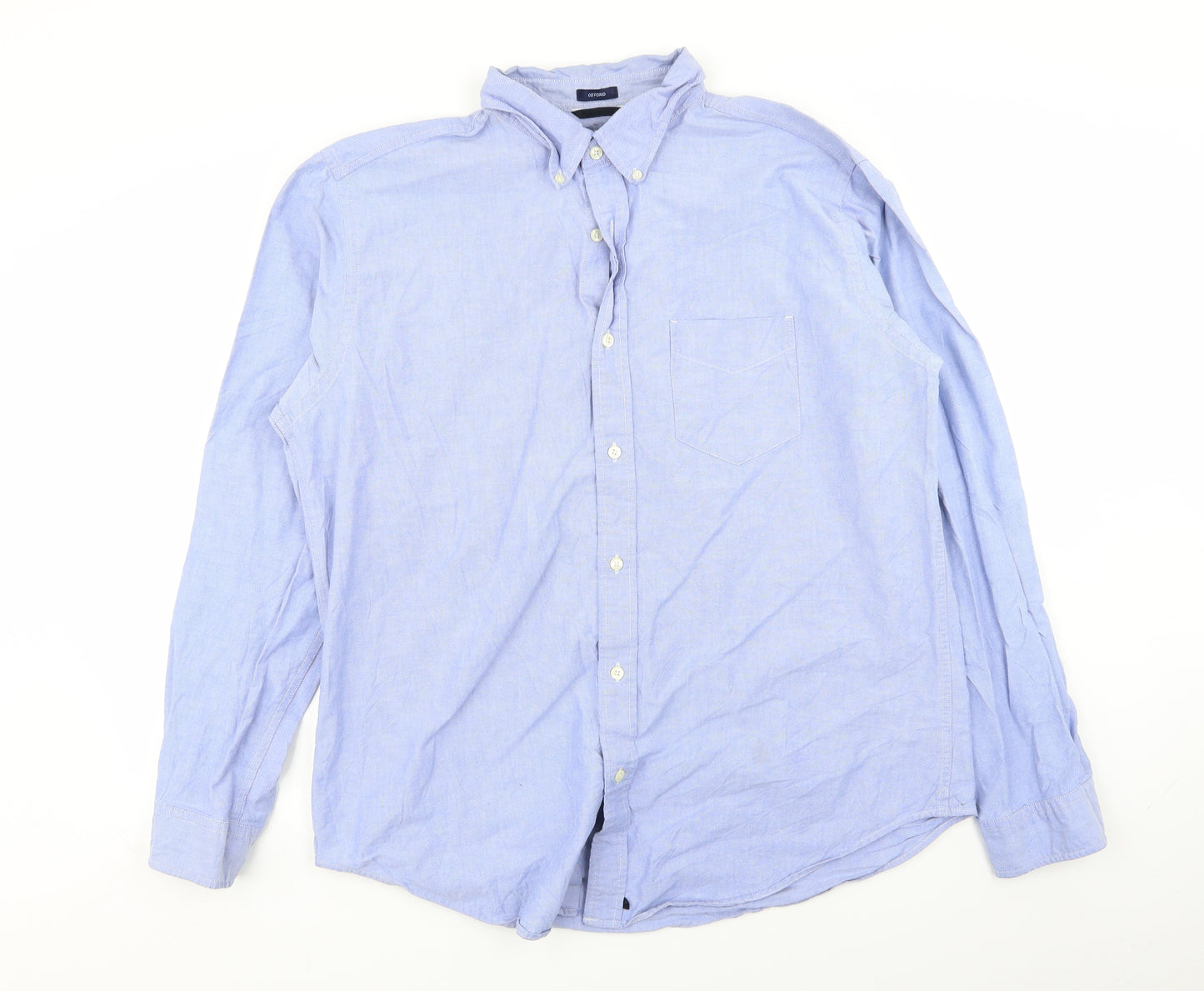 Gap Mens Blue    Button-Up Size L