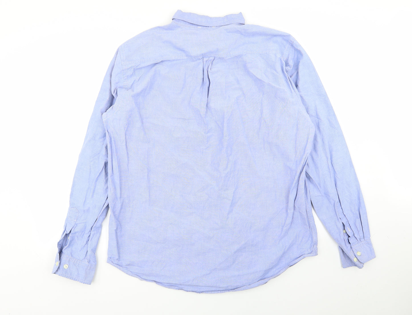 Gap Mens Blue    Button-Up Size L