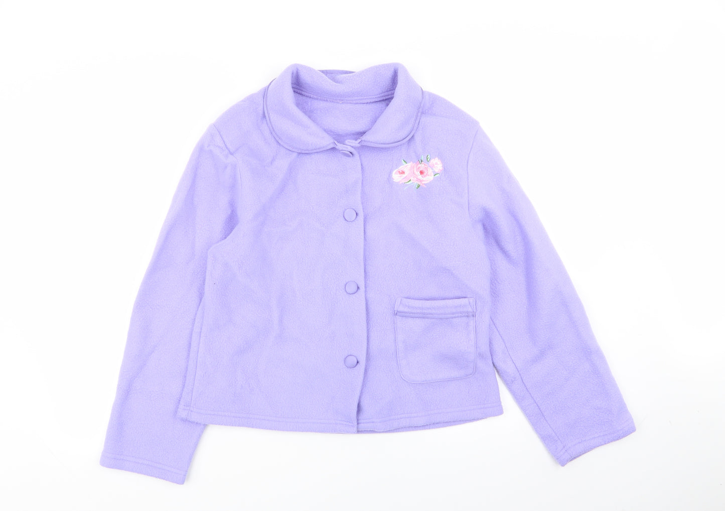 Preworn Womens Purple   Cardigan Jumper Size M