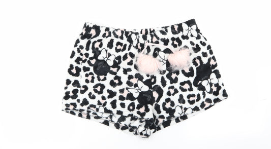 Front view of Asda George women’s multicoloured animal print cami pyjama pants, size UK 12