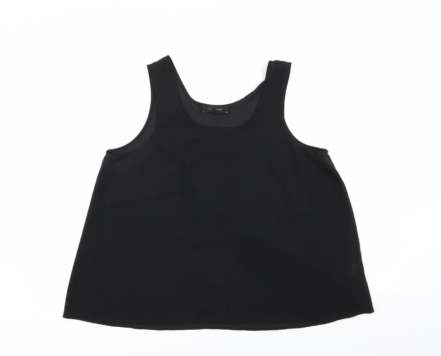 Primark Womens Black   Basic Tank Size 14