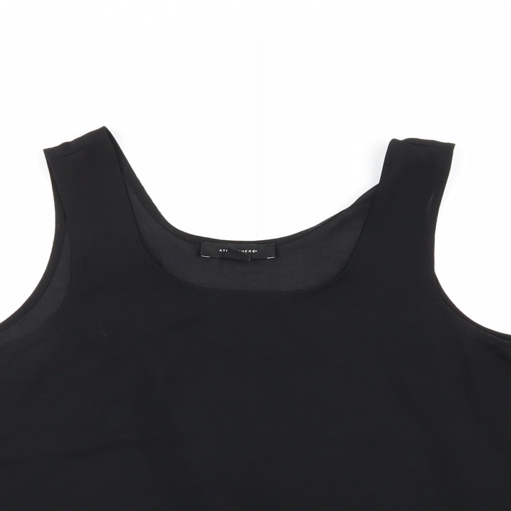 Primark Womens Black   Basic Tank Size 14