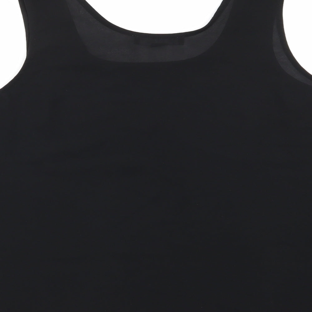 Primark Womens Black   Basic Tank Size 14