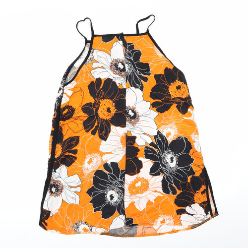 Dorothy Perkins Womens Multicoloured Floral  Basic Tank Size 14
