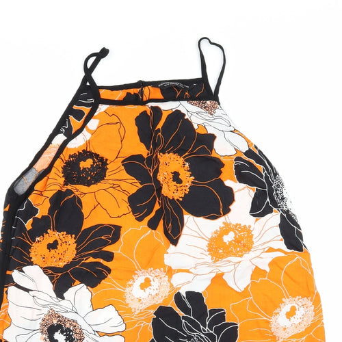 Dorothy Perkins Womens Multicoloured Floral  Basic Tank Size 14