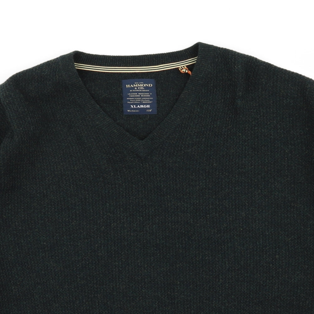 hammon Mens Green   Pullover Jumper Size XL