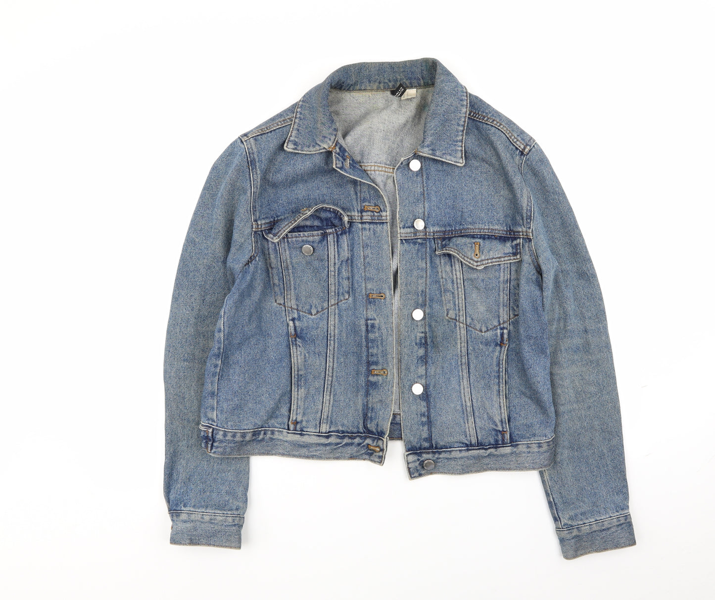 Divided by H&M Womens Black   Jacket  Size 12  - denim jacket