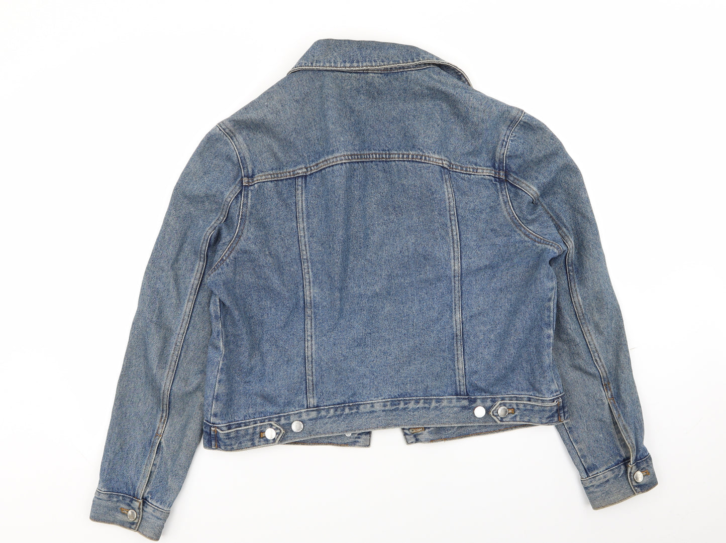 Divided by H&M Womens Black   Jacket  Size 12  - denim jacket