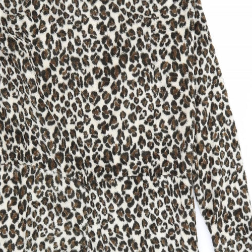 Dunelm Womens Multicoloured Animal Print  Top One Piece Size S