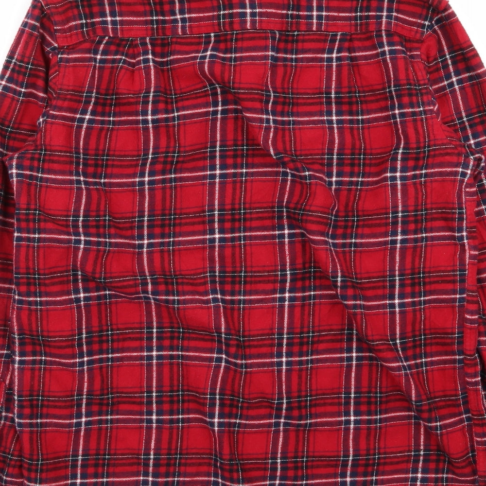 Cedar Wood State Mens Multicoloured Check   Button-Up Size S
