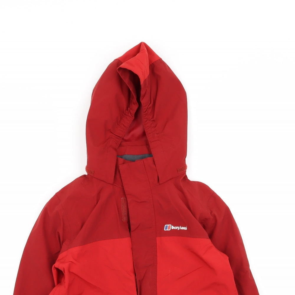 Berghaus Boys Red   Basic Coat Coat Size 9-10 Years