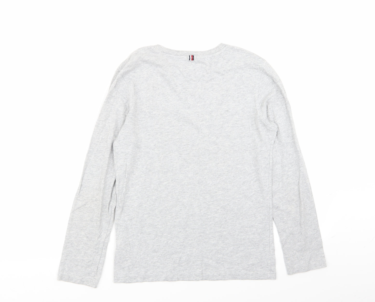 Tommy Hilfiger Boys Grey   Basic T-Shirt Size 12-13 Years