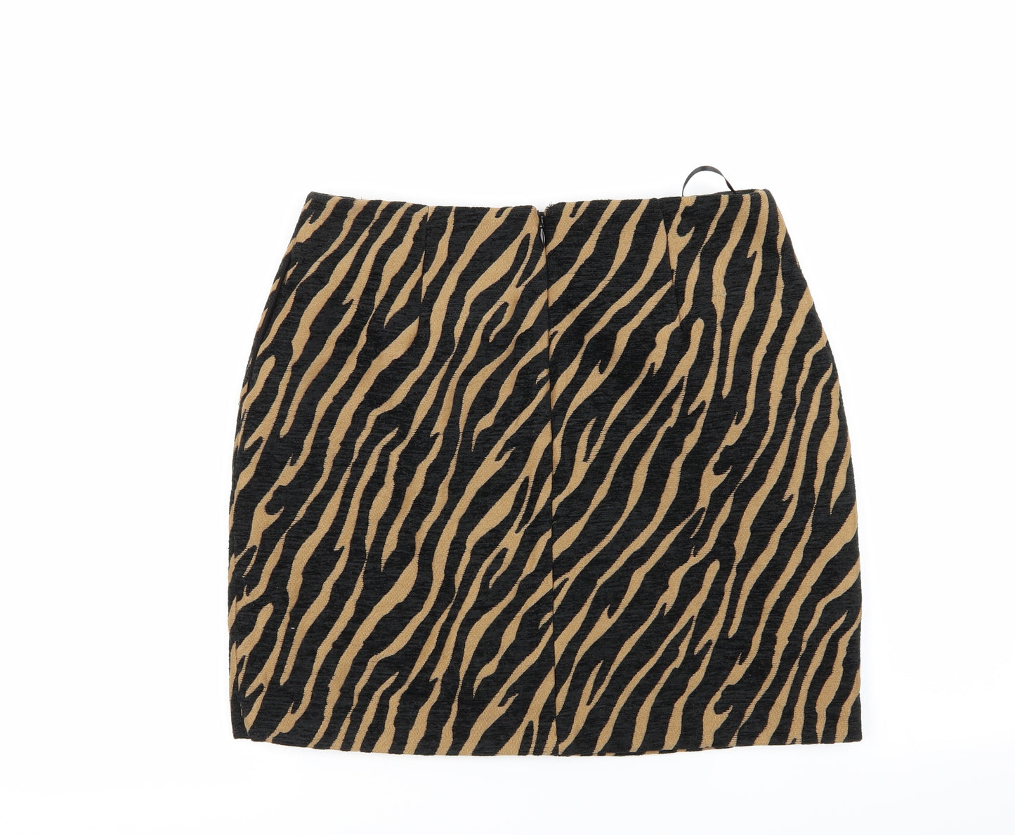 Warehouse Womens Multicoloured Animal Print  Mini Skirt Size 10