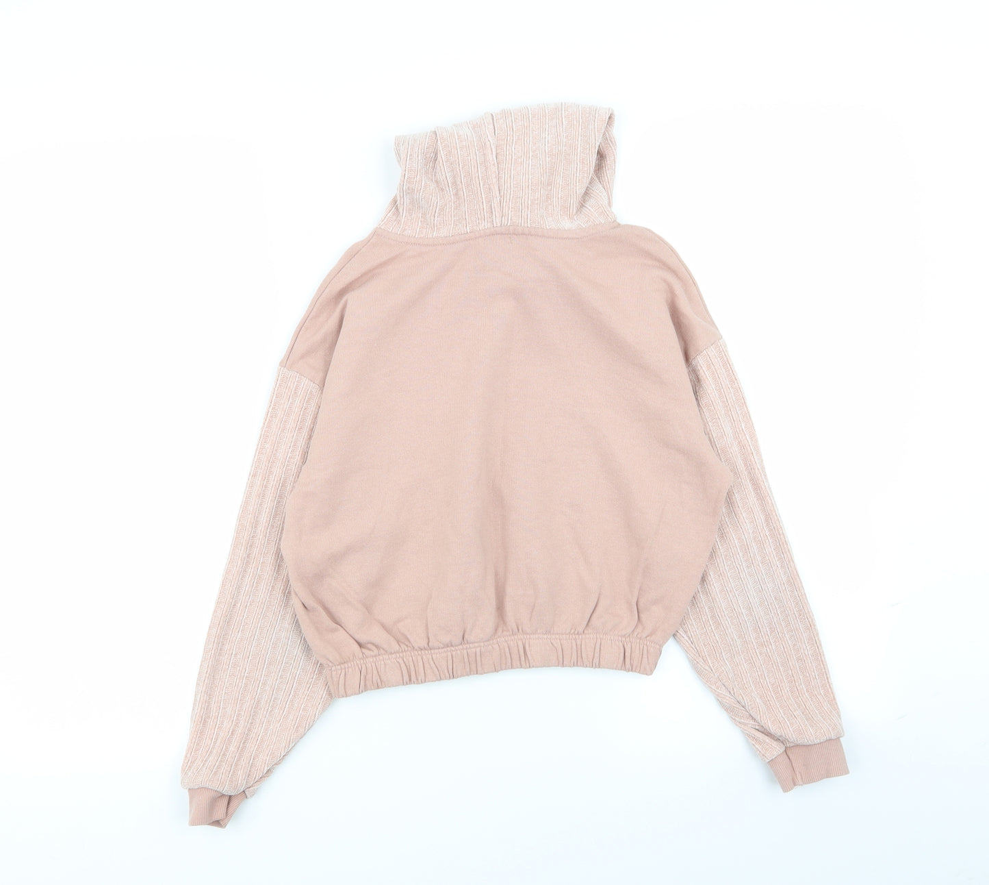 River Island Girls Pink   Pullover Jumper Size 9-10 Years  - Sequins all over