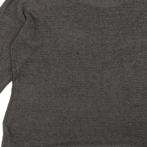H&M Womens Grey   Pullover Jumper Size M