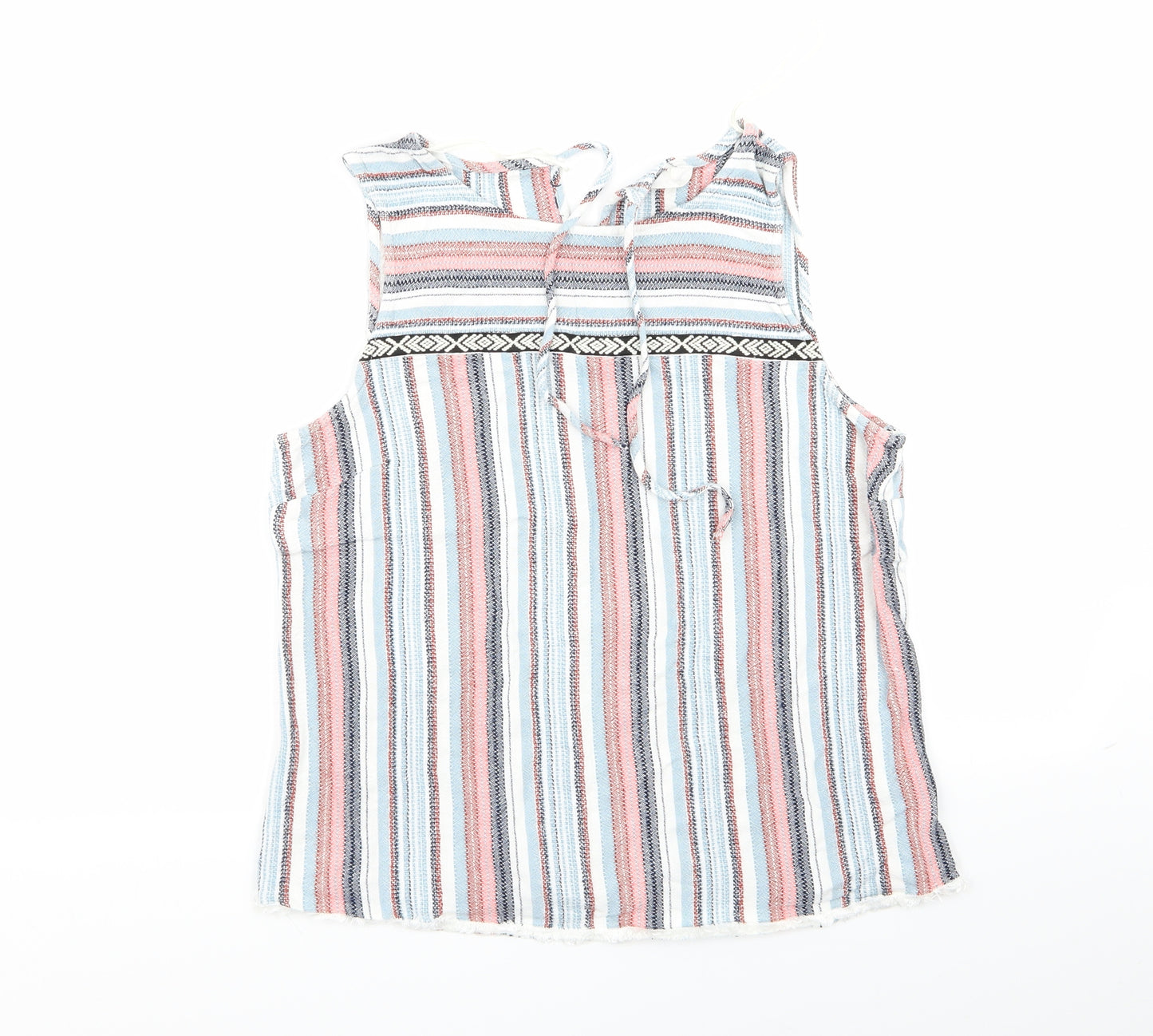 Falmer Heritage Womens Multicoloured Striped  Basic Tank Size 14