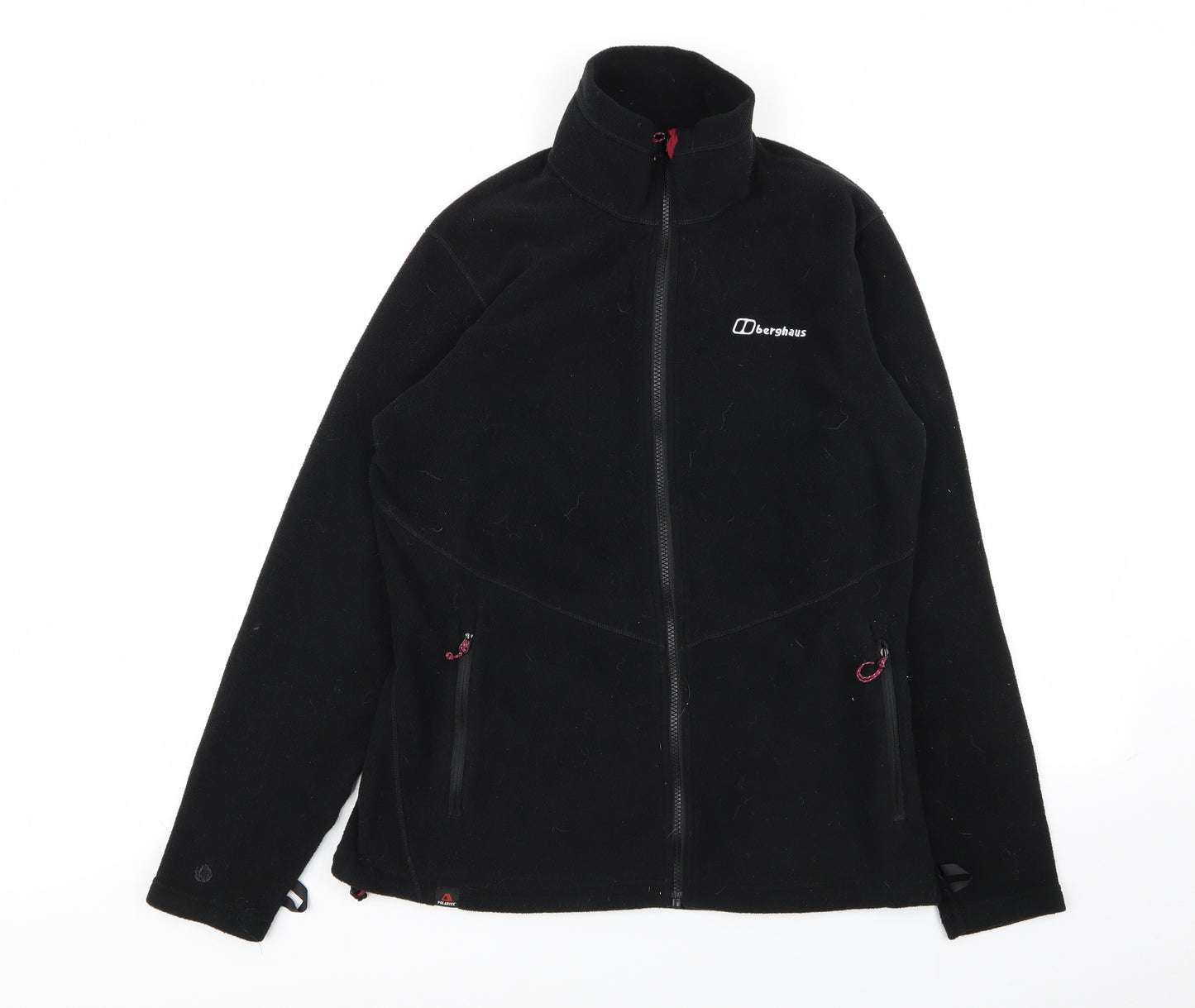 Berghaus Womens Black   Full Zip Jumper Size 16  - fleece