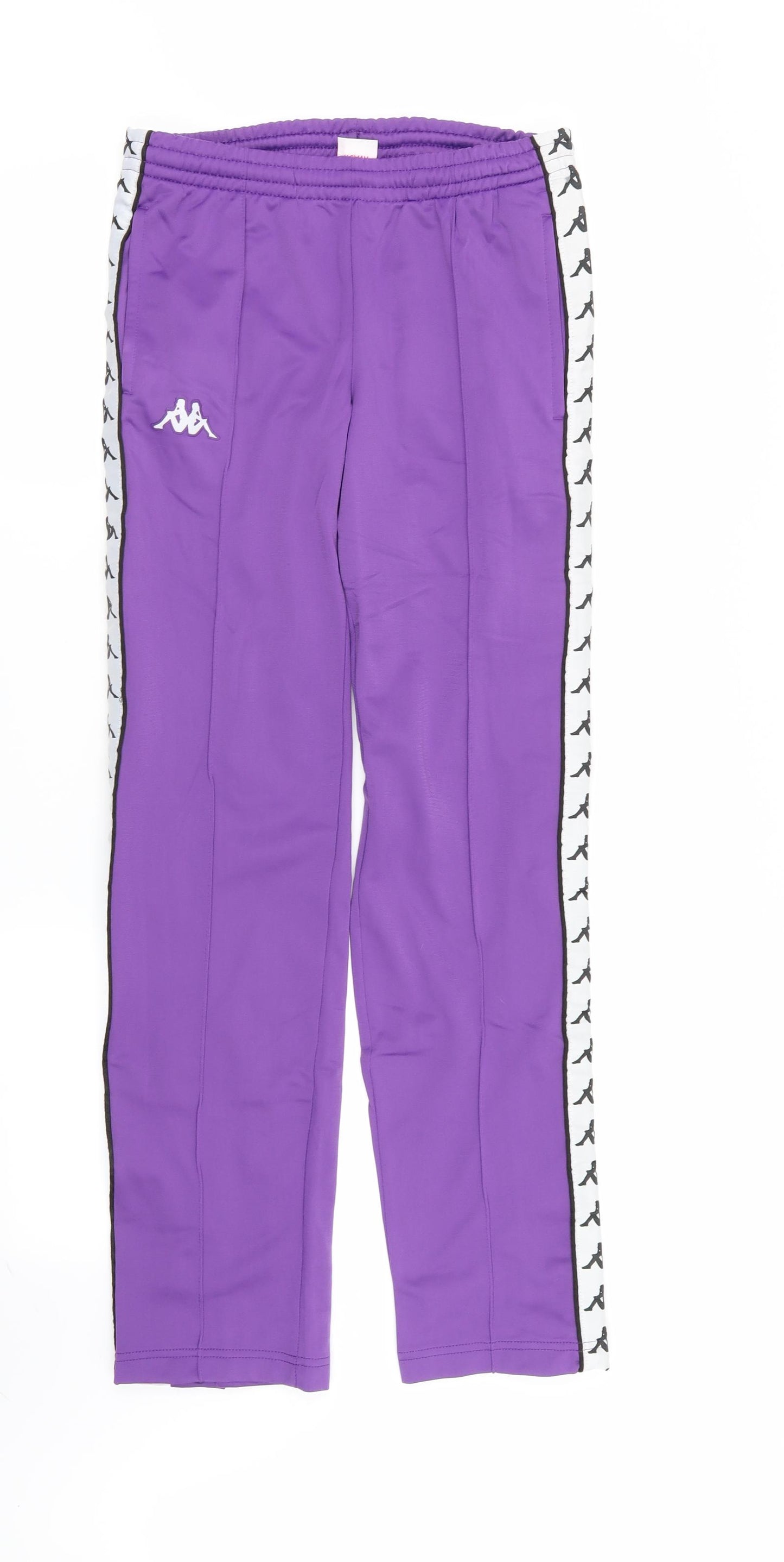 Kappa Womens Purple   Jogger Trousers Size XS L32 in - Stretch waistband