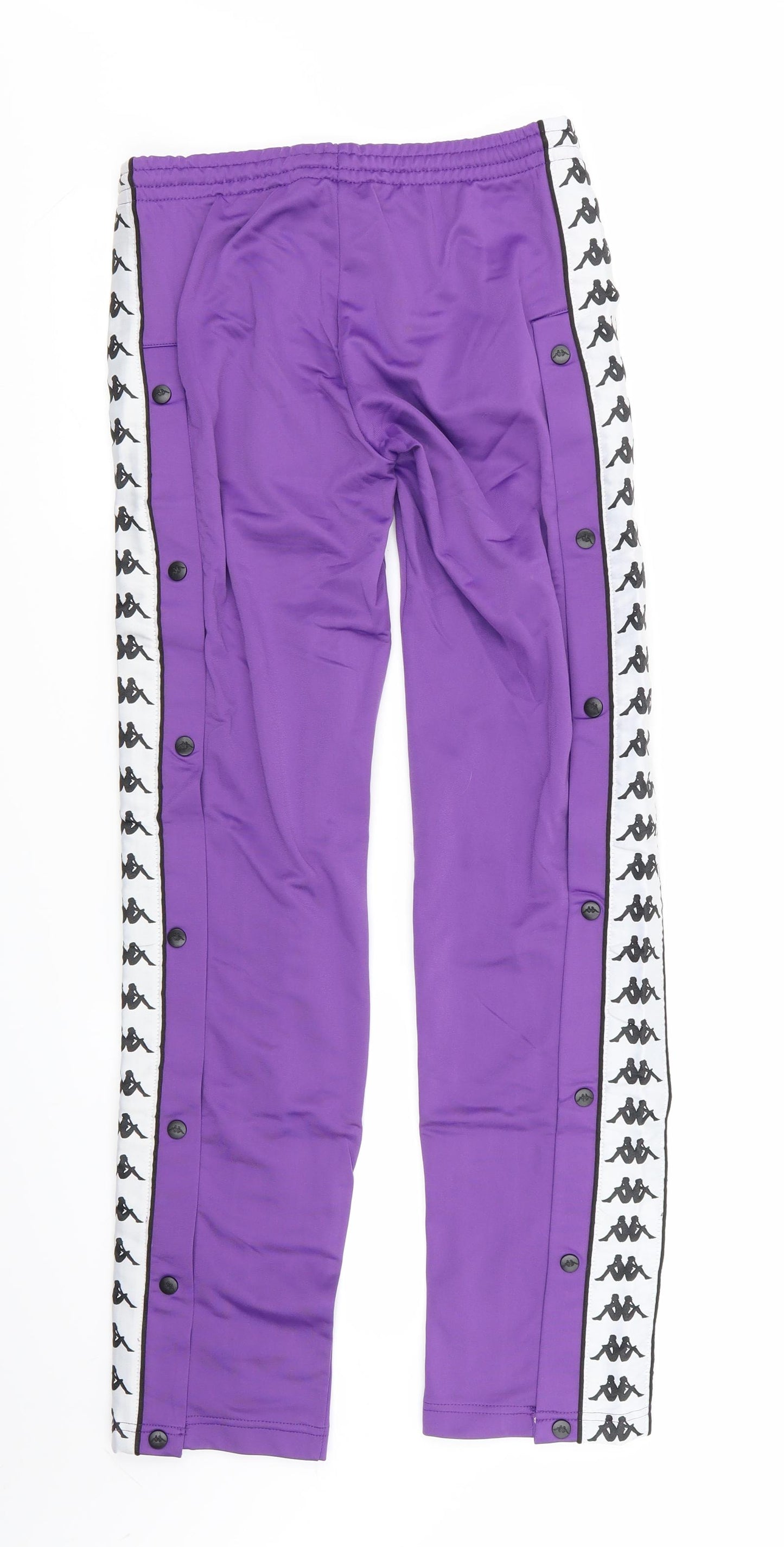 Kappa Womens Purple   Jogger Trousers Size XS L32 in - Stretch waistband