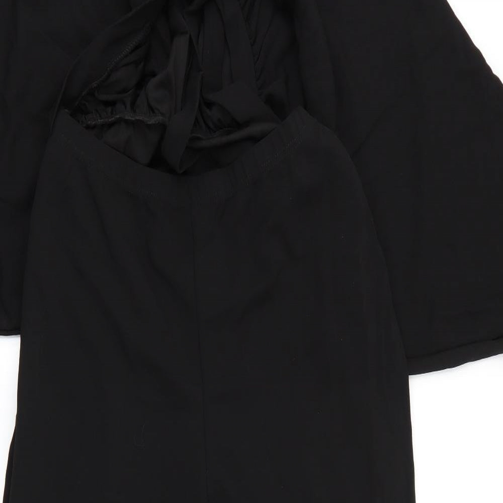 PLT Womens Black   Jumpsuit One-Piece Size 16