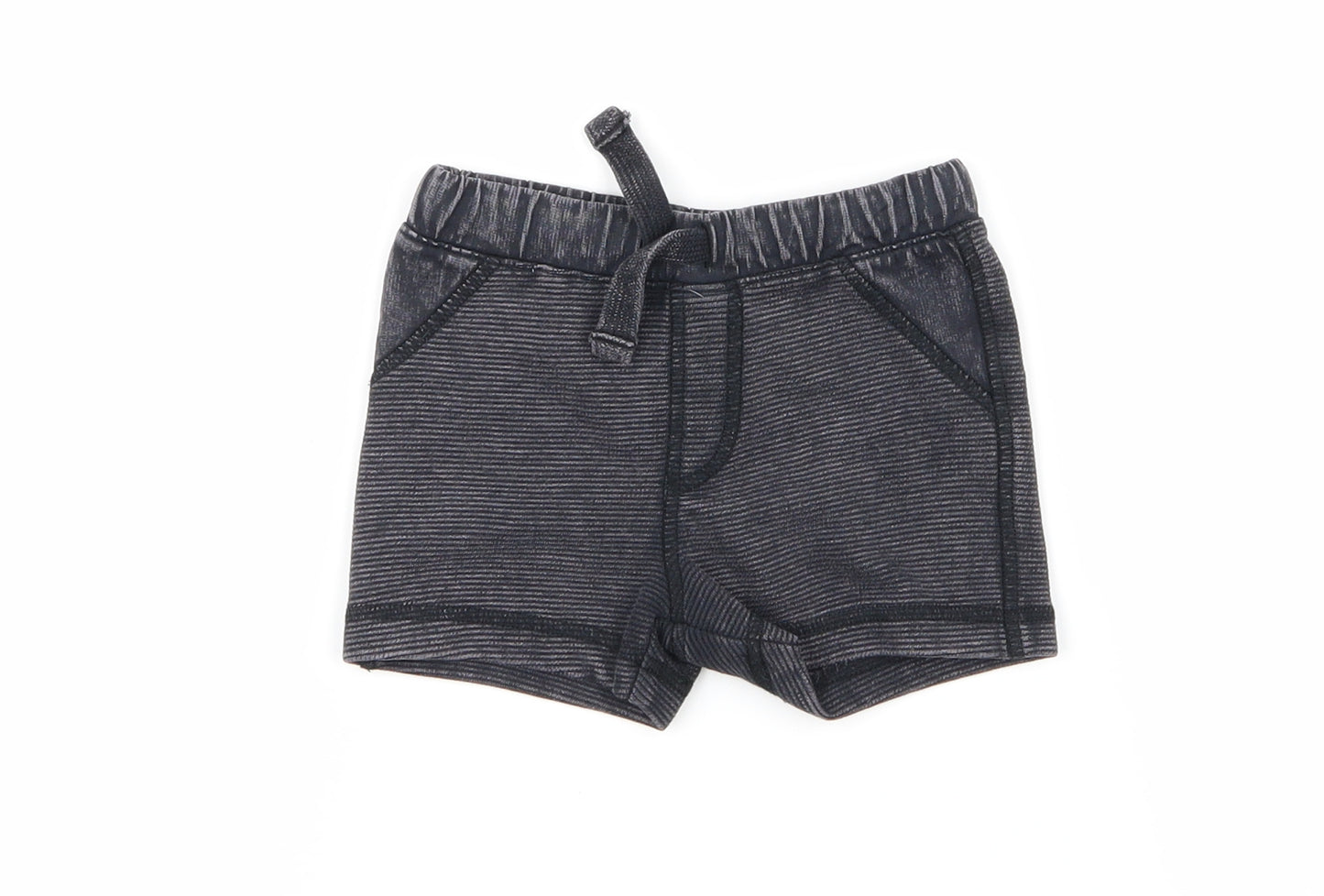 fred and flo Boys Grey Tie Dye  Capri Trousers Size 3-6 Months