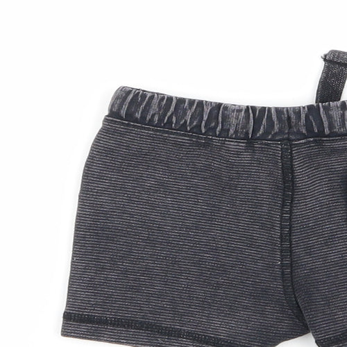 fred and flo Boys Grey Tie Dye  Capri Trousers Size 3-6 Months