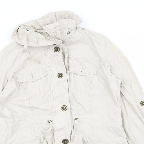 F&F Womens Beige   Jacket Coat Size 14