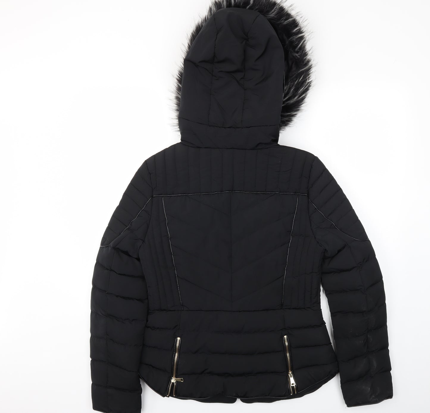 wulux Womens Black   Jacket Coat Size L