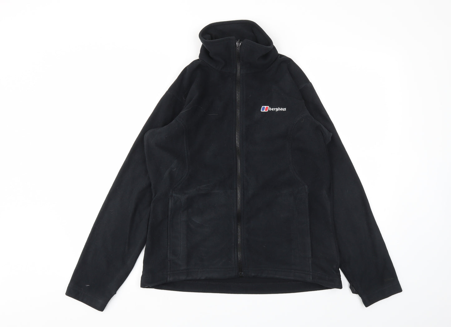 Berghaus Womens Black   Full Zip Jumper Size 12