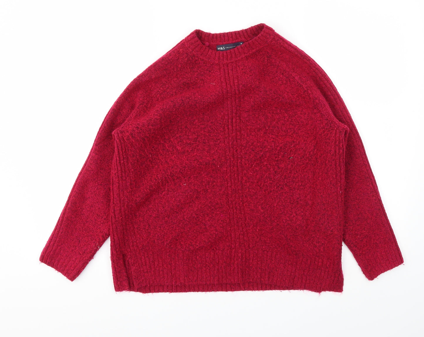 M&S Womens Pink   Pullover Jumper Size M