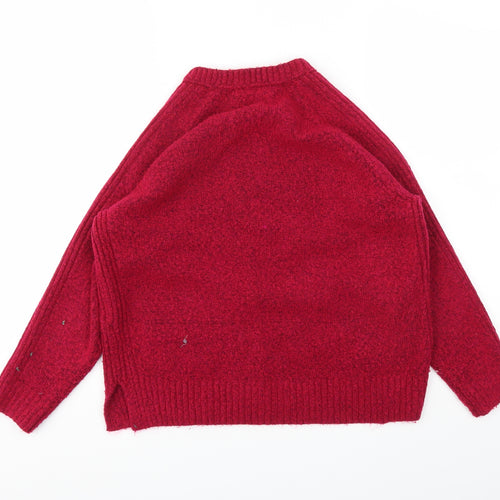 M&S Womens Pink   Pullover Jumper Size M