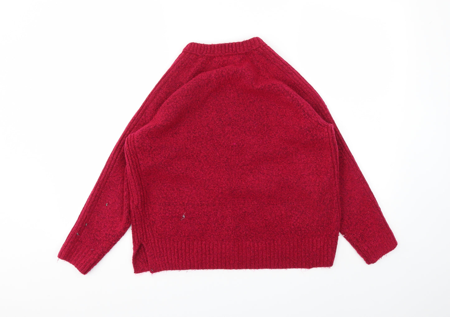 M&S Womens Pink   Pullover Jumper Size M