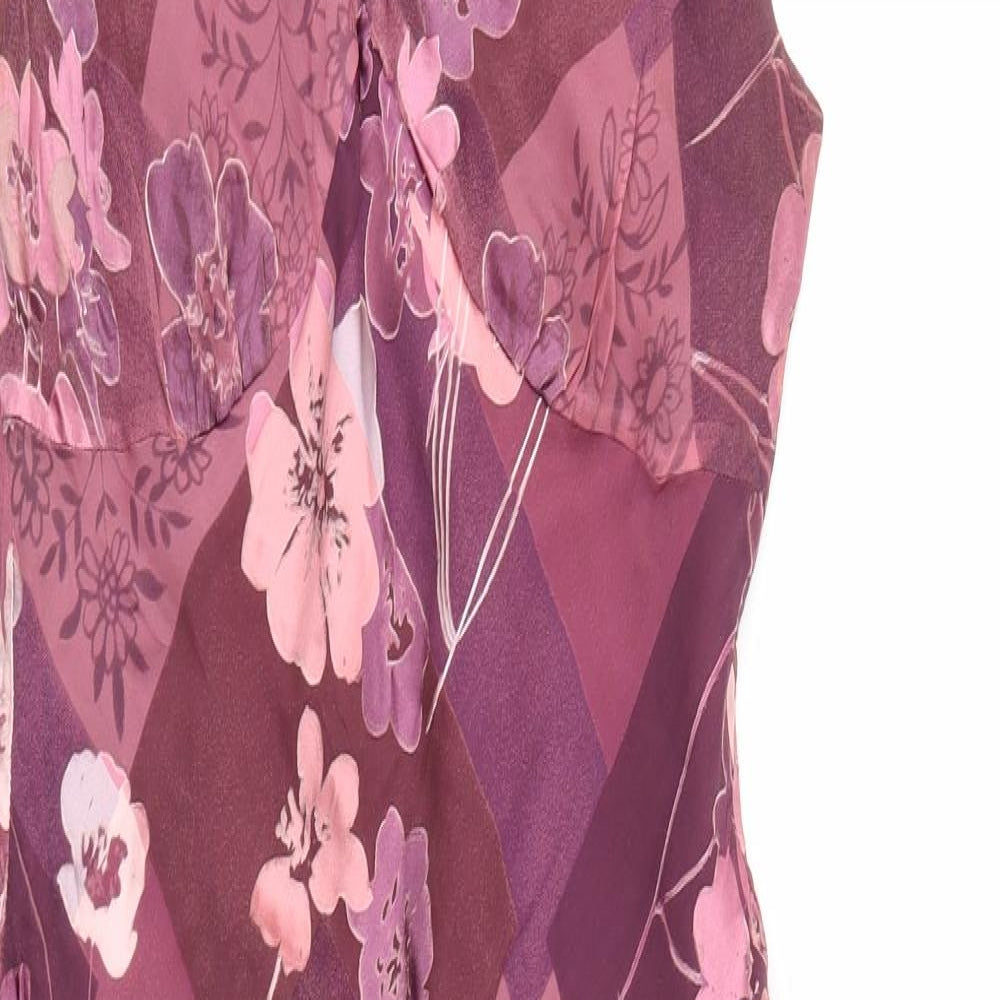 Monsoon Womens Multicoloured Floral  Fit & Flare  Size 10