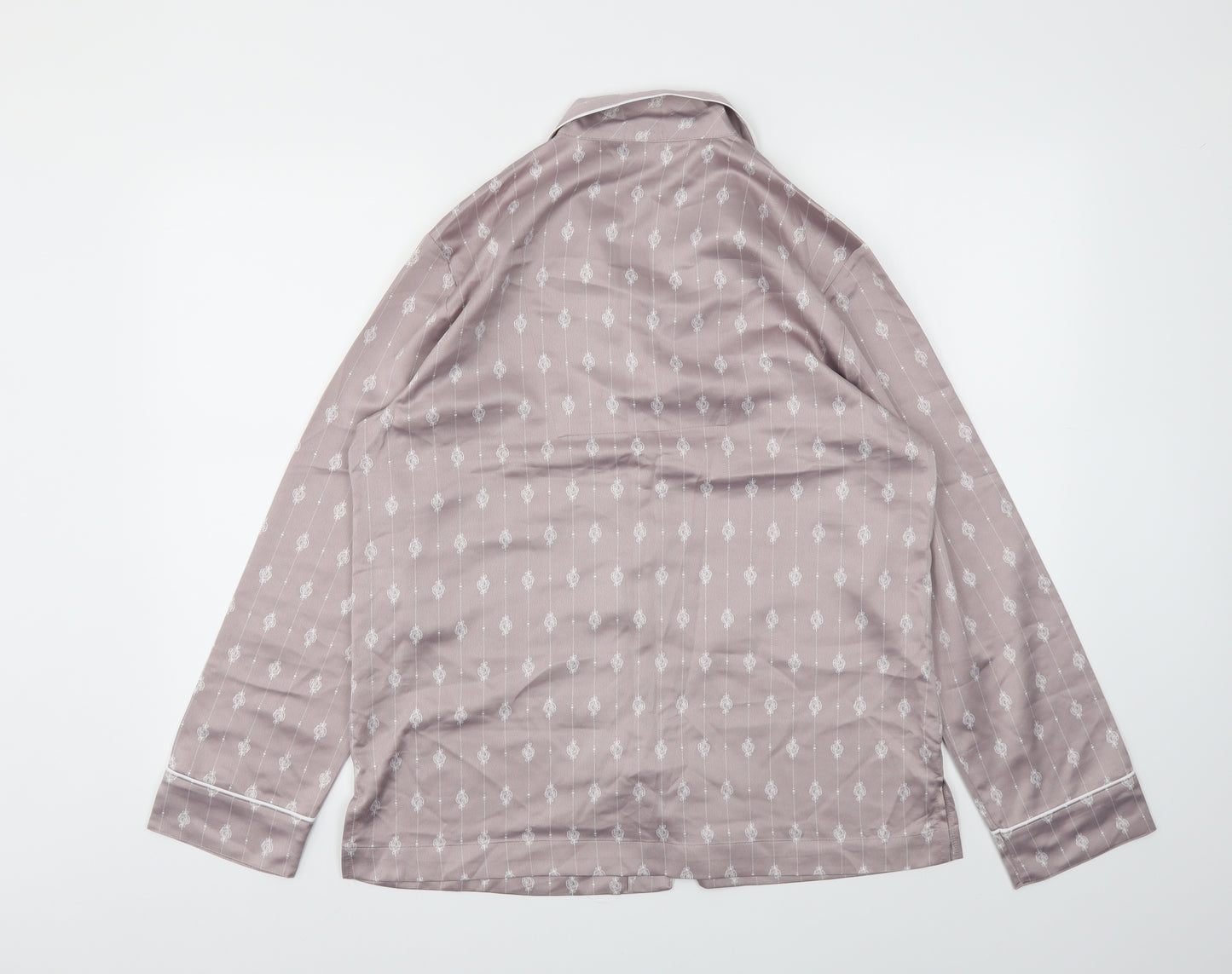 M&S Womens Pink Floral  Top Pyjama Top Size 12