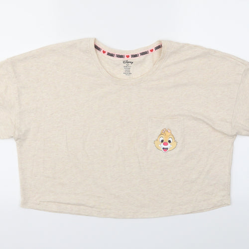 Primark Womens Beige   Top Pyjama Top Size S