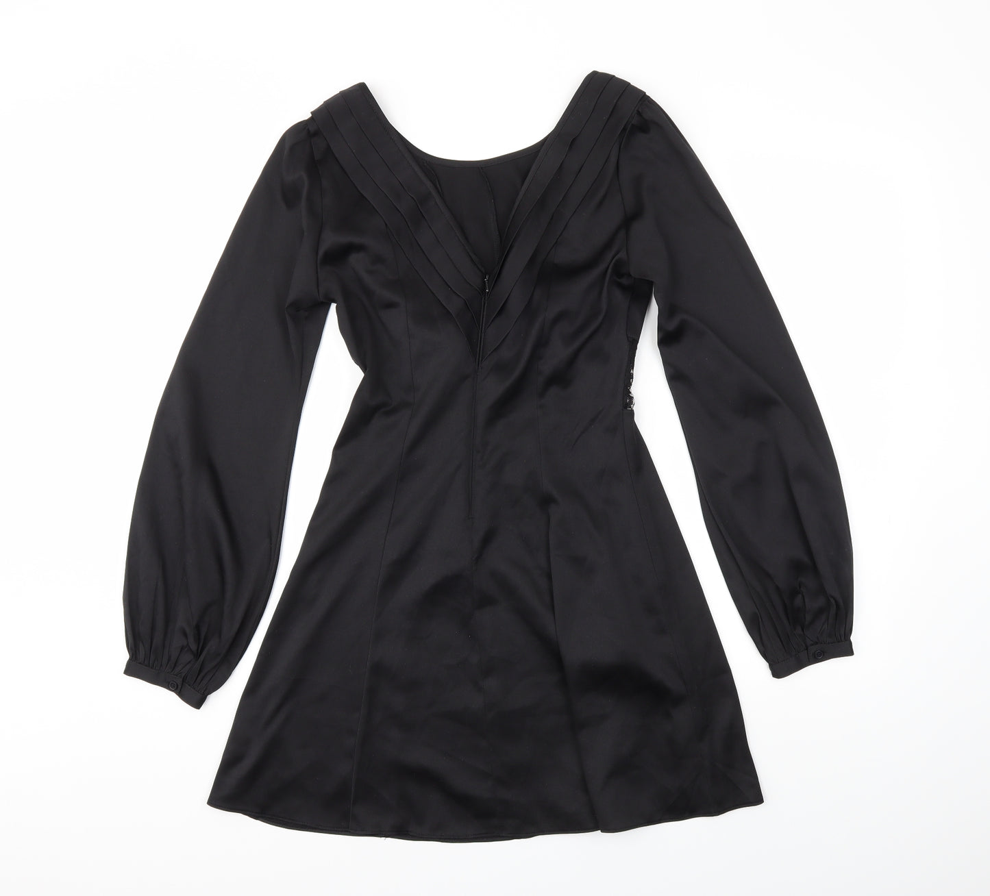 Miss Selfridge Womens Black   Fit & Flare  Size 8