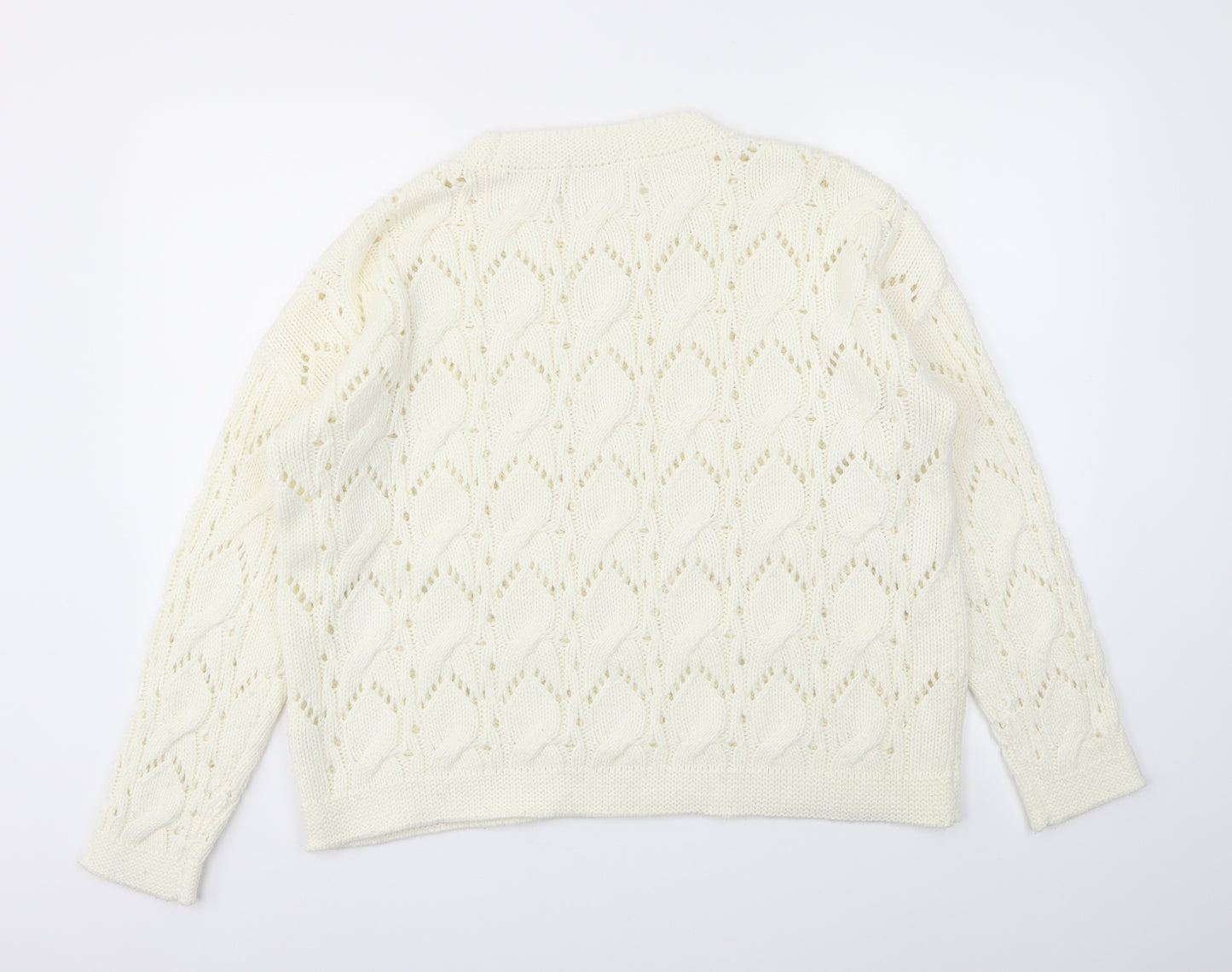 TU Womens Ivory   Pullover Jumper Size 16