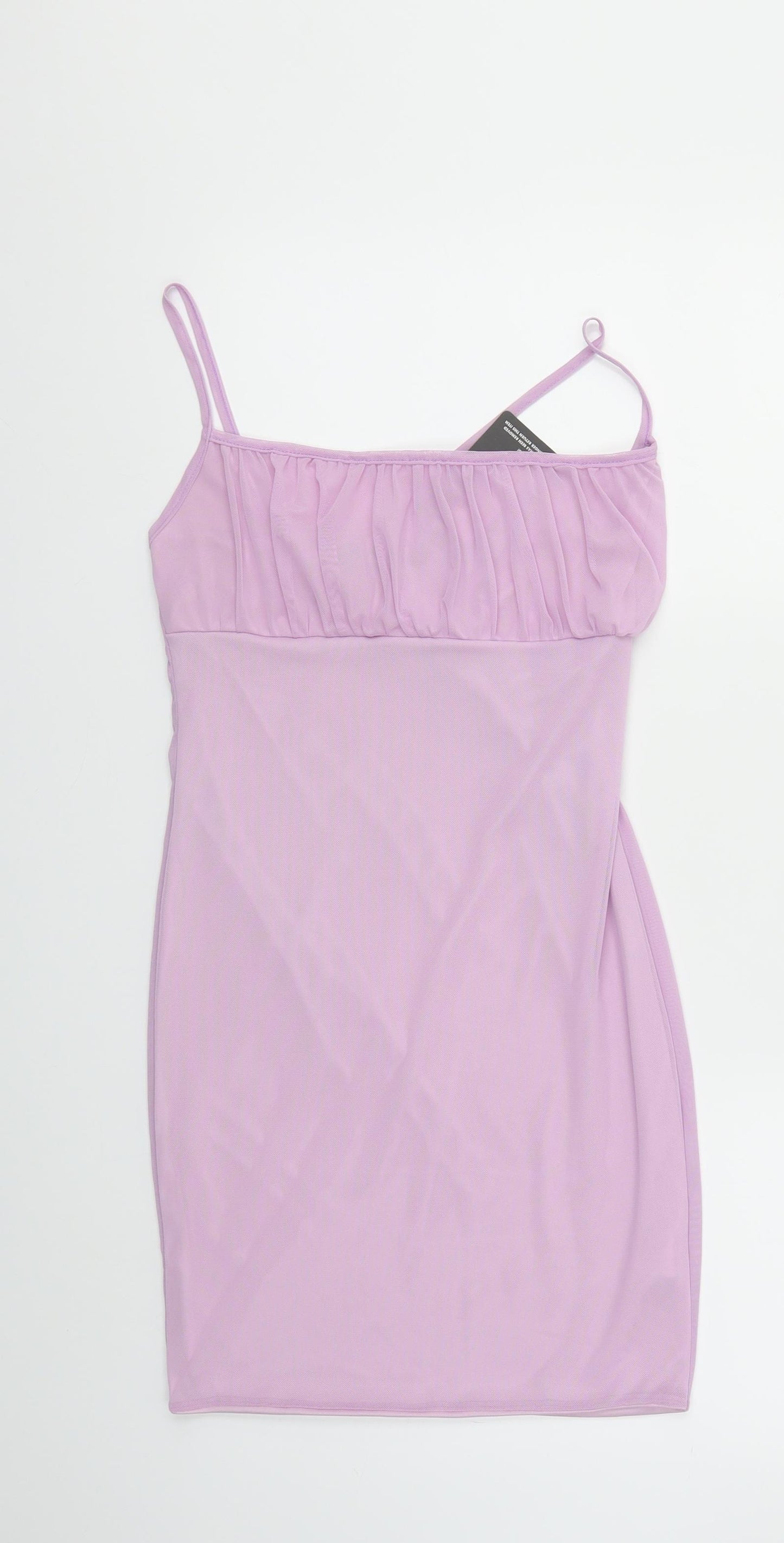 PRETTYLITTLETHING Womens Purple   Fit & Flare  Size 8