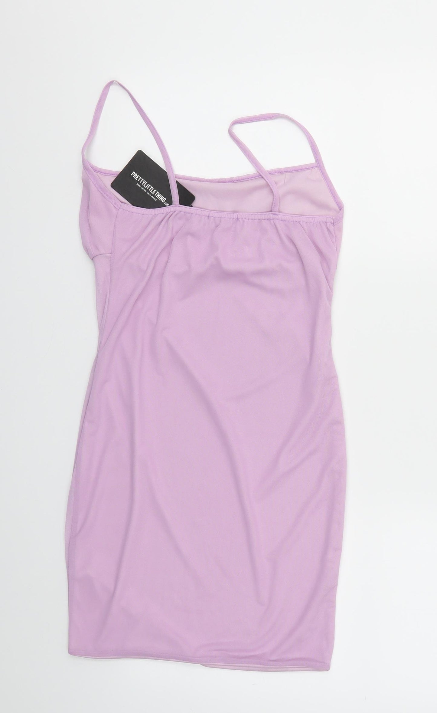 PRETTYLITTLETHING Womens Purple   Fit & Flare  Size 8