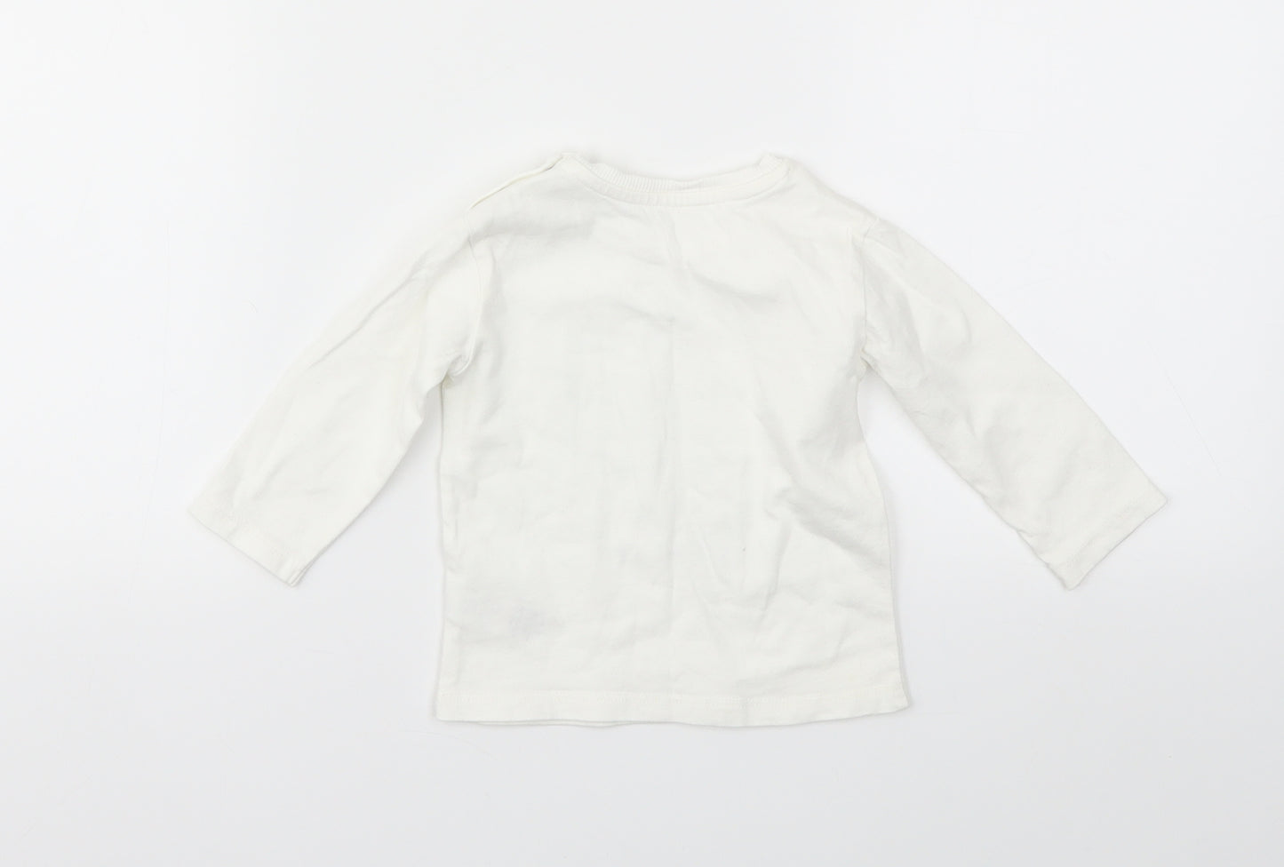 George Baby White   Basic T-Shirt Size 3-6 Months