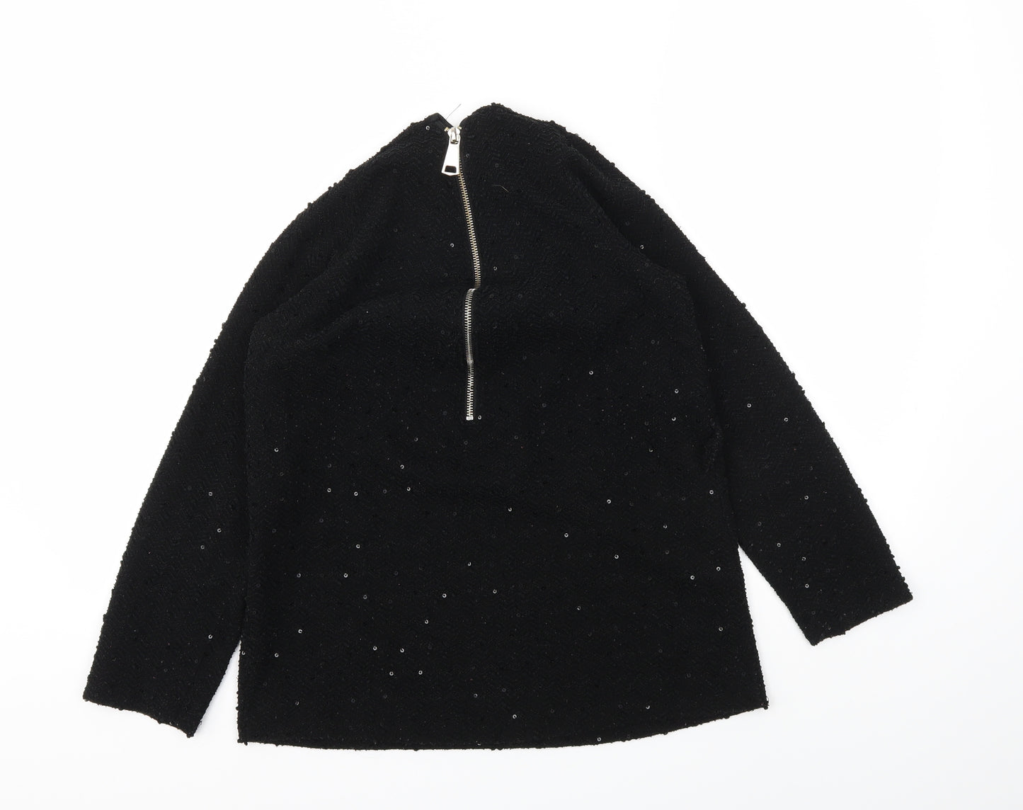 Preworn Womens Black   Basic T-Shirt Size S