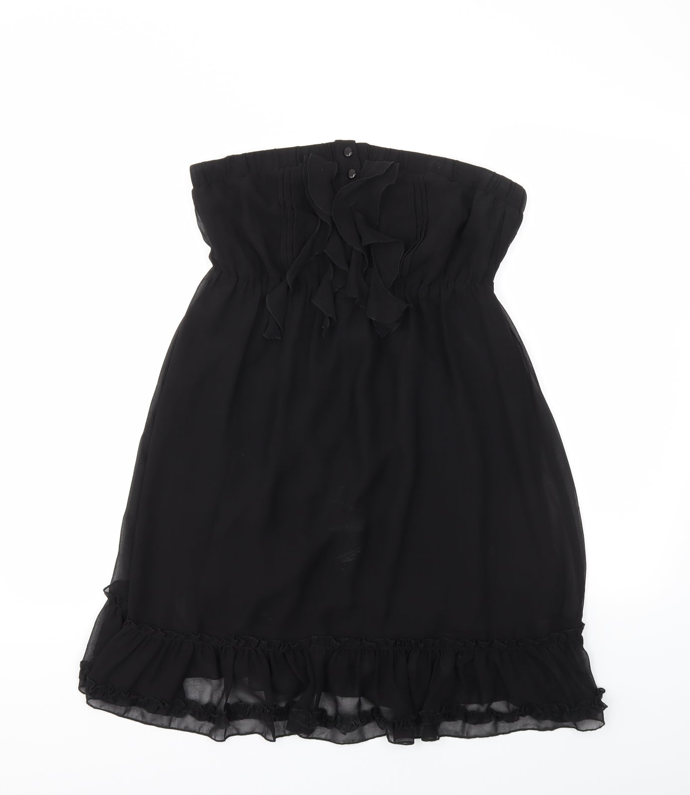 Preworn Womens Black   Fit & Flare  Size 12