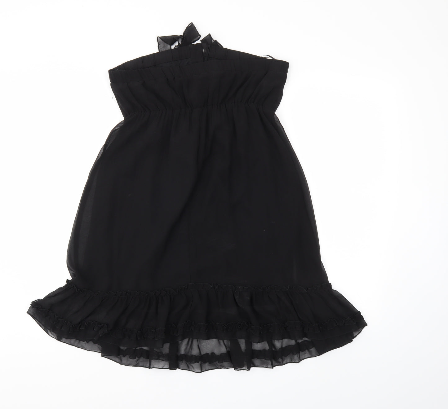Preworn Womens Black   Fit & Flare  Size 12