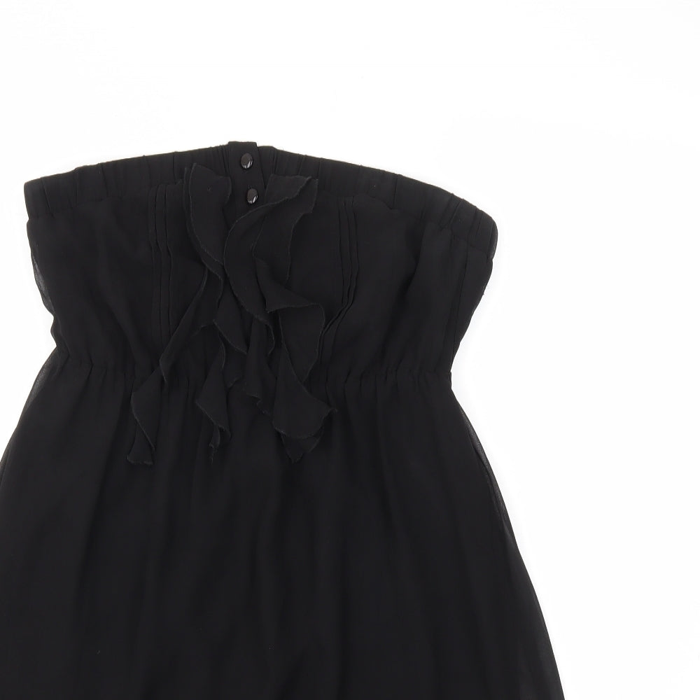 Preworn Womens Black   Fit & Flare  Size 12