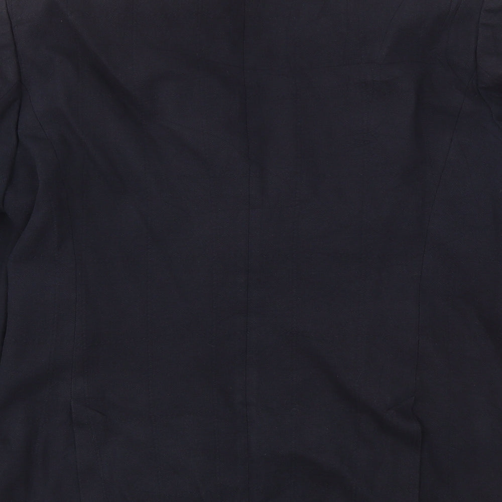 TIGHT LINES Womens Blue   Jacket Blazer Size 44