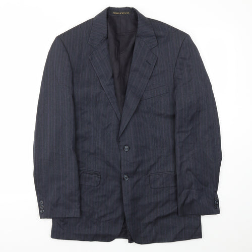 M&S Mens Blue   Jacket Blazer Size 38