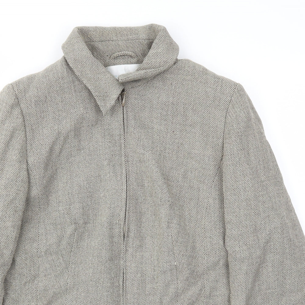 AMARANTO Womens Beige   Jacket Coat Size 16
