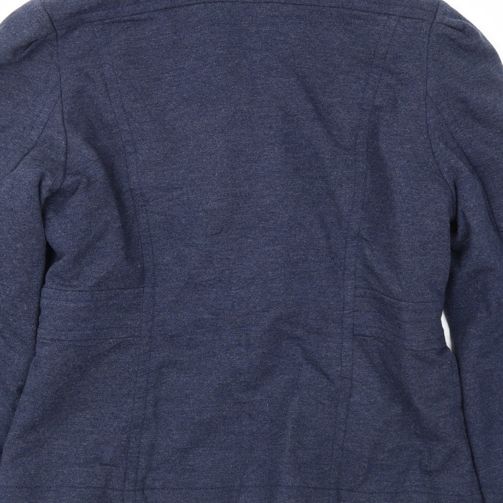 H&M Womens Blue   Jacket Blazer Size 14