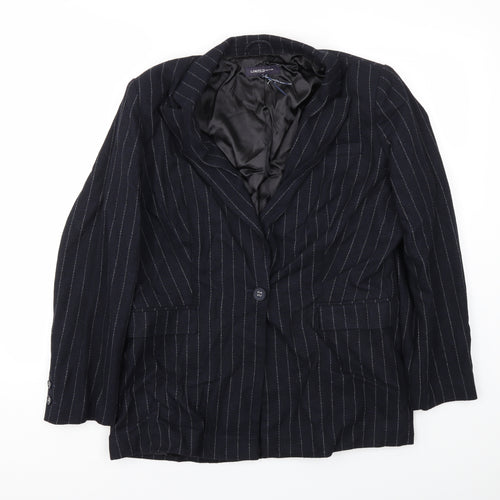 M&S Womens Blue   Jacket Blazer Size 18