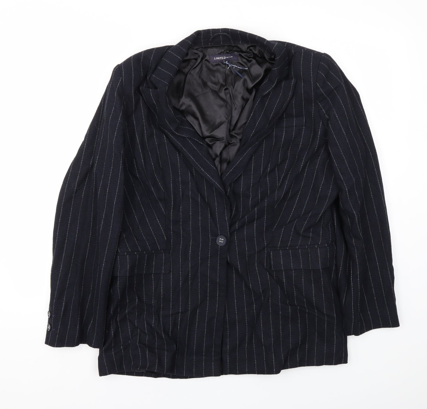 M&S Womens Blue   Jacket Blazer Size 18